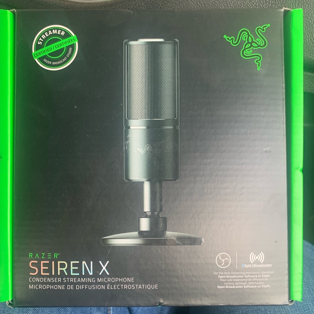 Razed siren X gaming microphone
